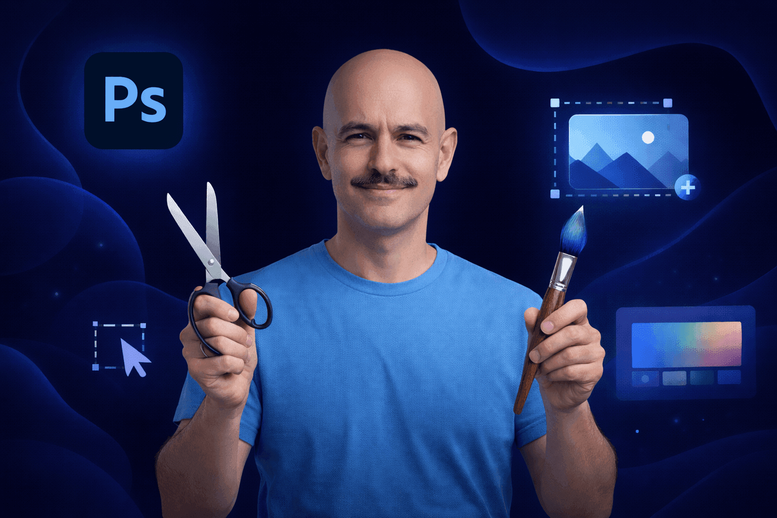 Photo editing workspace